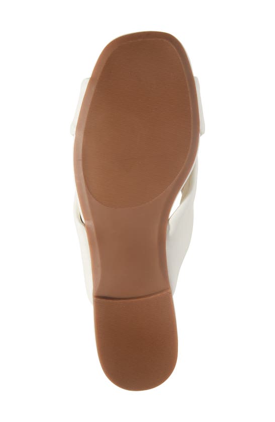 Shop Nordstrom Cerise Slide Sandal In Ivory Egret