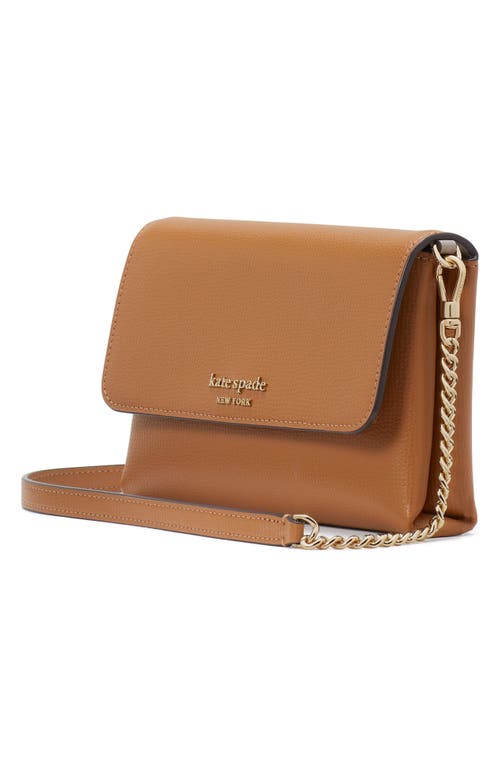 Shop Kate Spade New York Carlyle Leather Wallet On A Chain In Bungalow