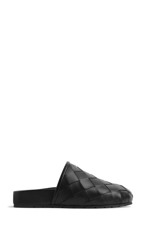 Bottega Veneta Reggie Intrecciato Mule Black at Nordstrom,