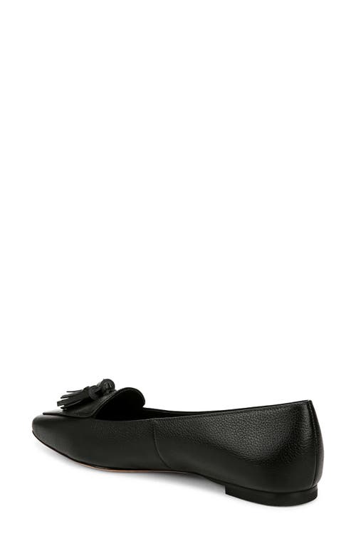 Shop Veronica Beard Cleo Tassel Pointed Toe Loafer In Black