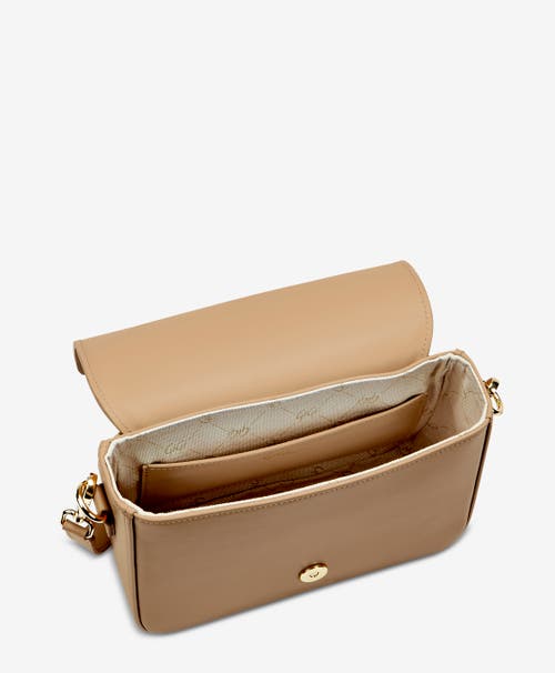 Shop Gigi New York Lily Crossbody In Cappuccino