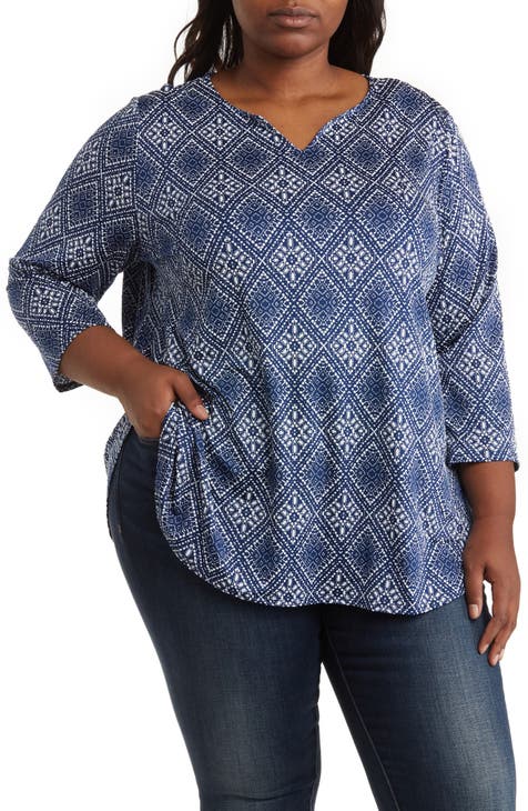 Ruby Rd., Tops, Ruby Rd Plus Size Top With Design Size 2x