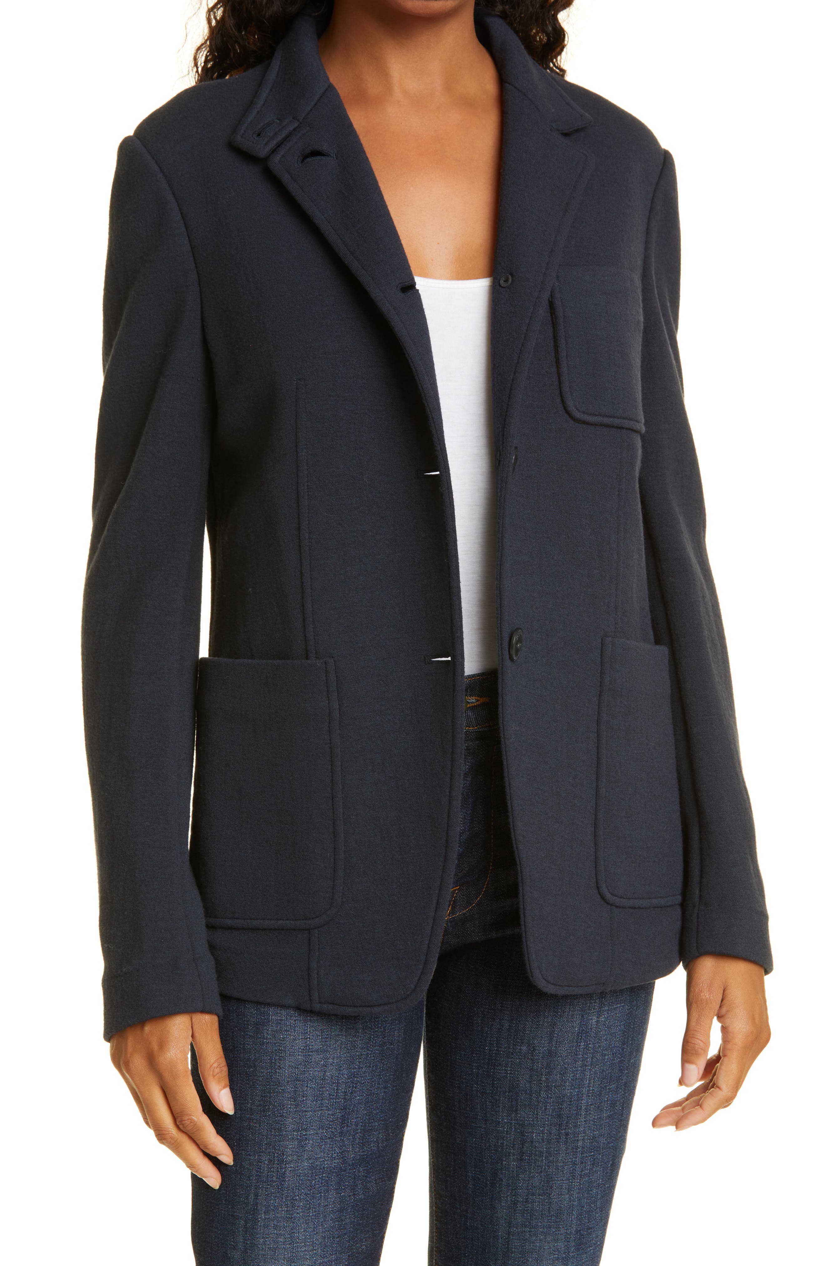 rag and bone navy blazer