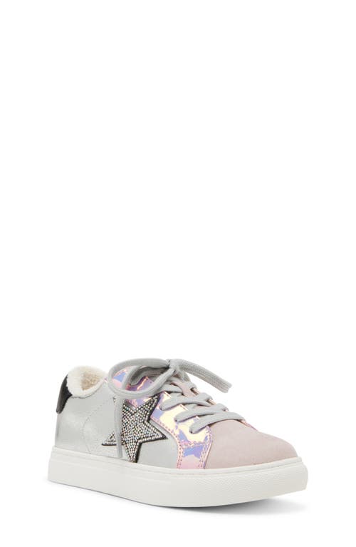 Shop Steve Madden Kids' Jrezume Sneaker In Iridescent Mult