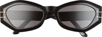 Shop Dior DiorSignature 55MM Butterfly Sunglasses