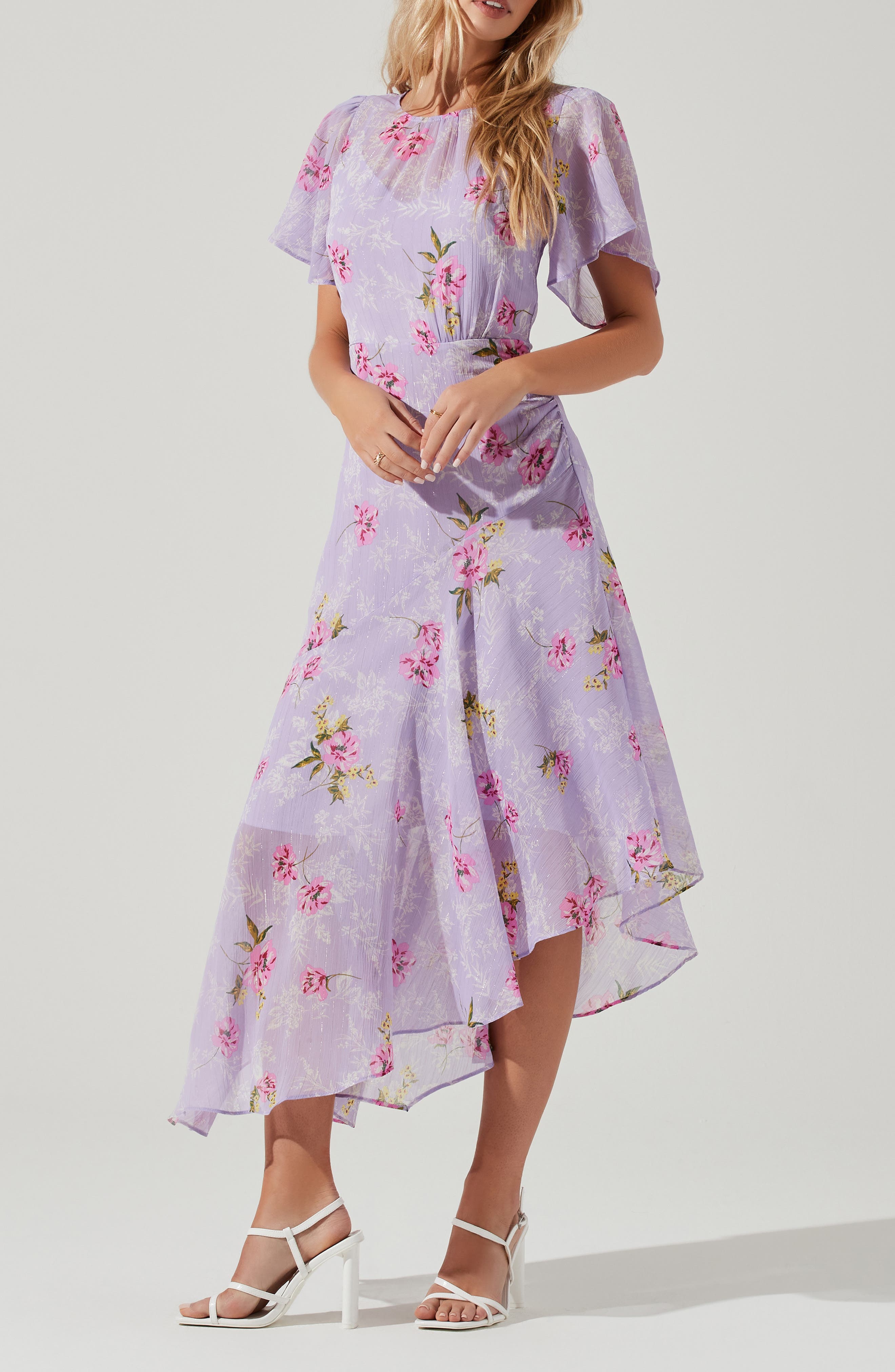 ASTR the Label Floral Print Dress 
