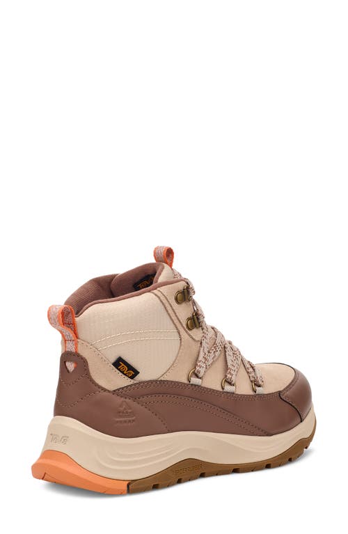 Teva Women's Auroris Sneaker-style Ankle Booties In Feather Grey/acorn