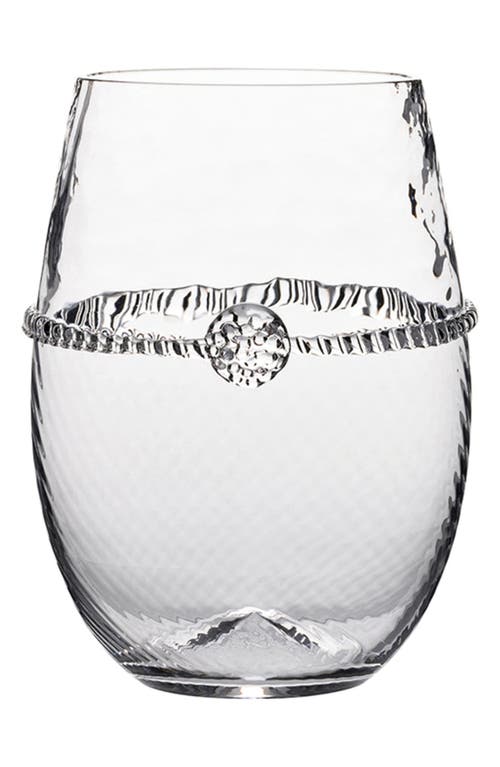 Juliska Graham Stemless Wine Glass in Clear at Nordstrom