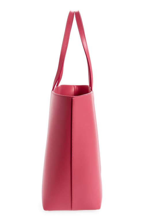 Dolce & Gabbana Dolce&gabbana Dg Logo Leather Tote In Light Lilac