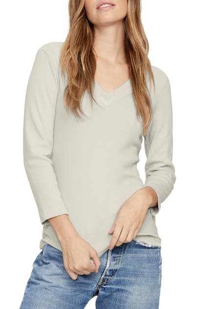 Click to view more detailed imagery on our partner's website Michael Stars Kimora V-neck Top In Castle