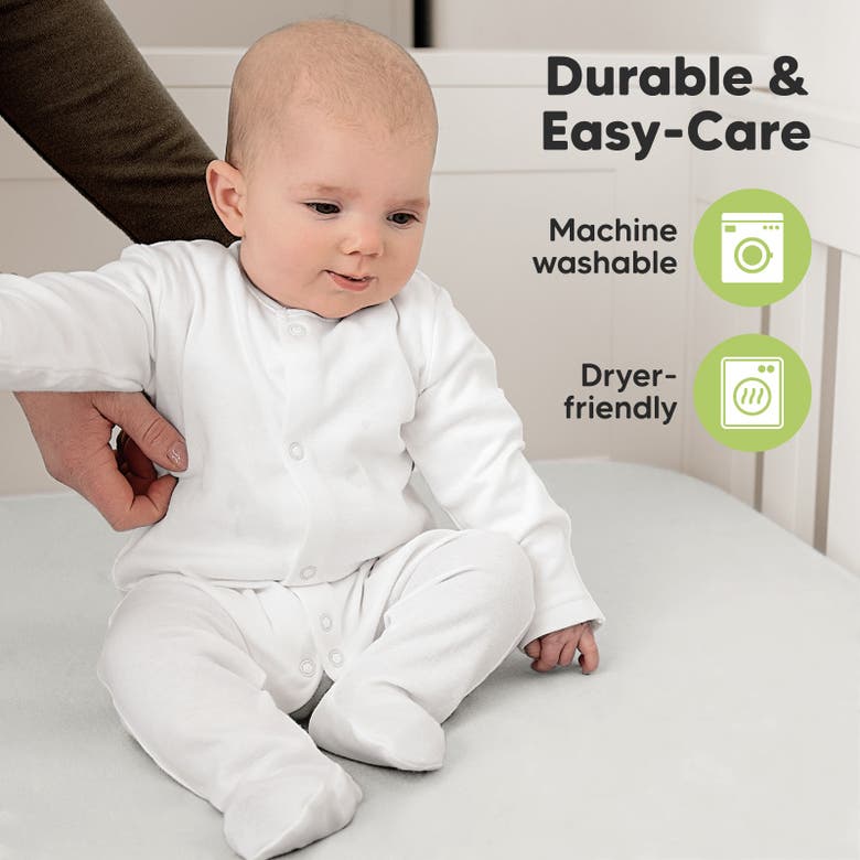 Keababies Soothe Fitted Crib Sheet In Sage