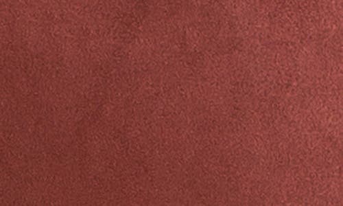 Max Studio Faux Suede A-line Midi Skirt In Chestnut