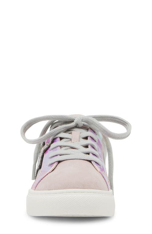 Shop Steve Madden Kids' Jrezume Sneaker In Iridescent Mult