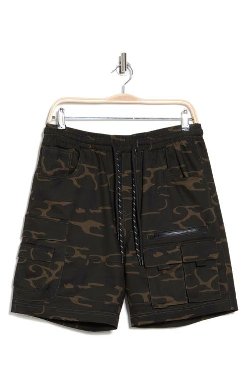 Shop American Stitch Double Cargo Shorts In Camo