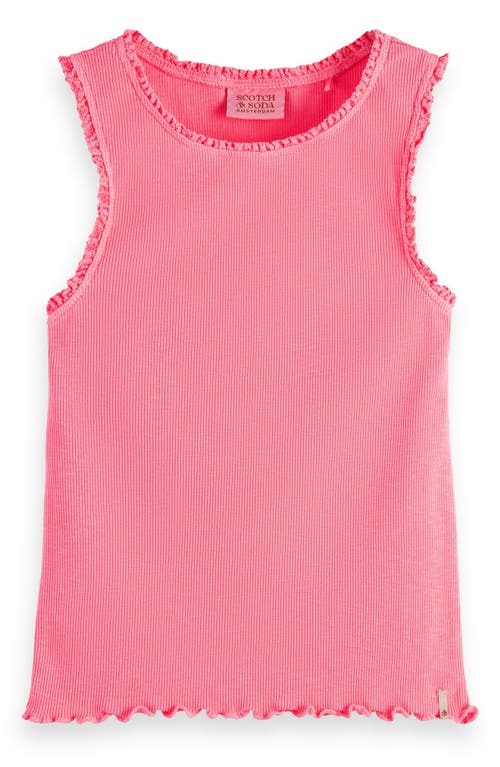 Scotch & Soda Kids' Rib Cotton Tank Top at Nordstrom,