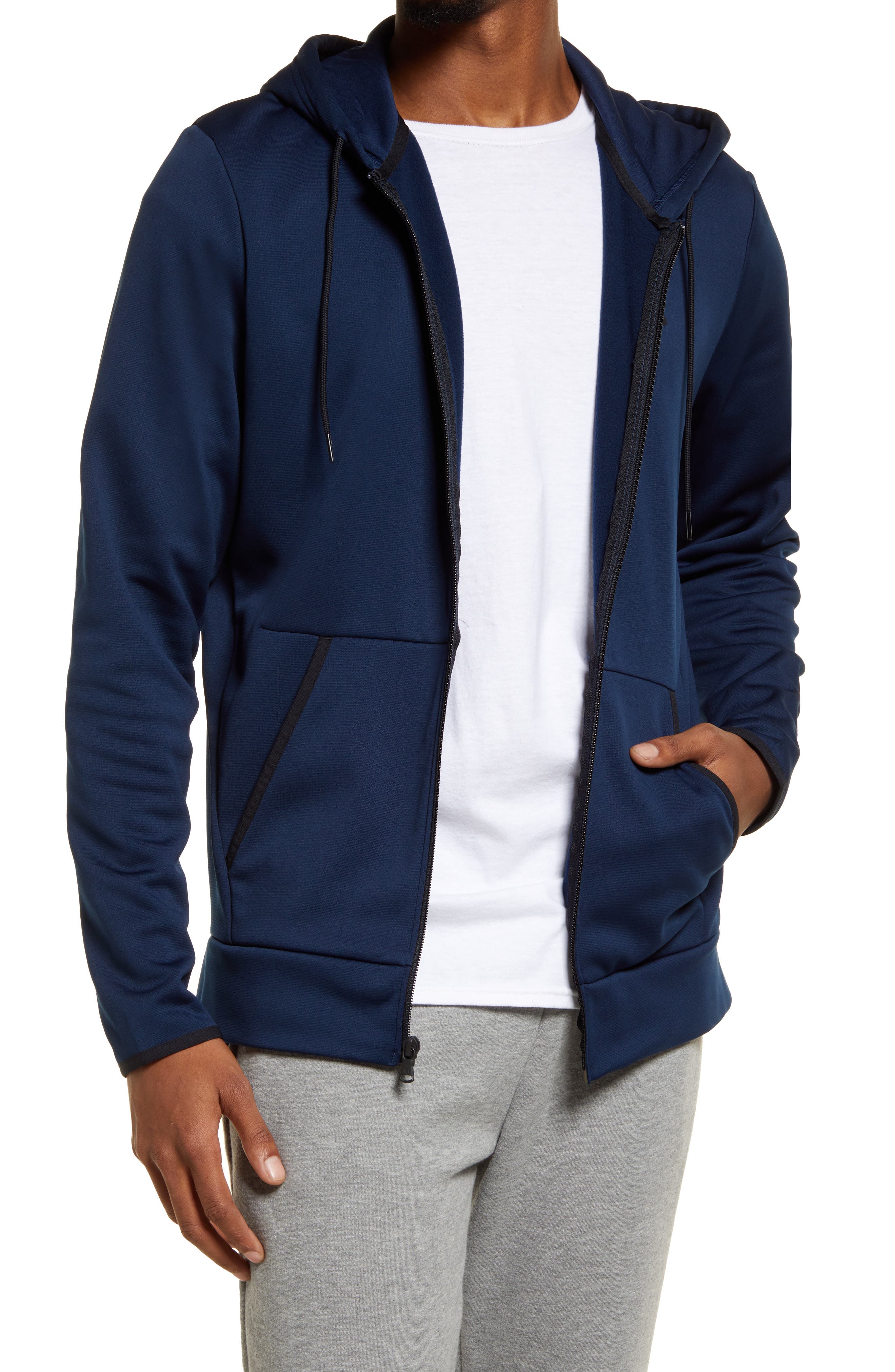 under armour zip up jacket mens