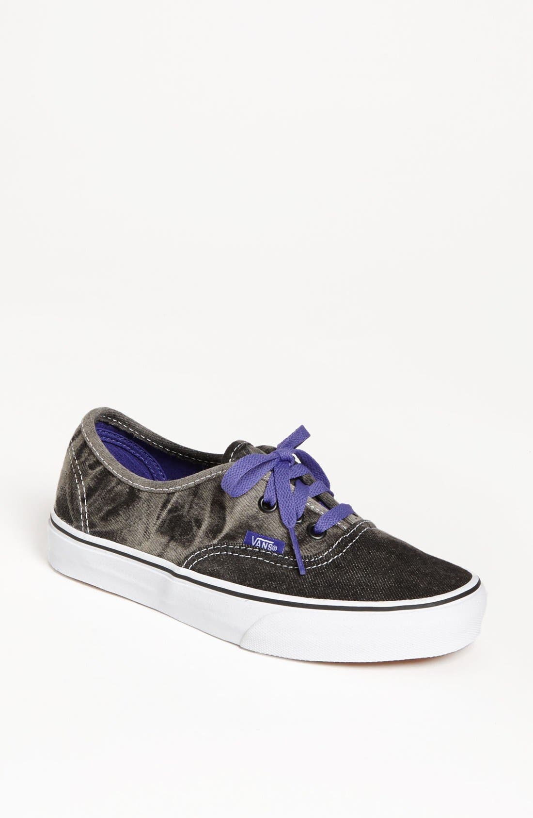 vans acid wash denim shoes