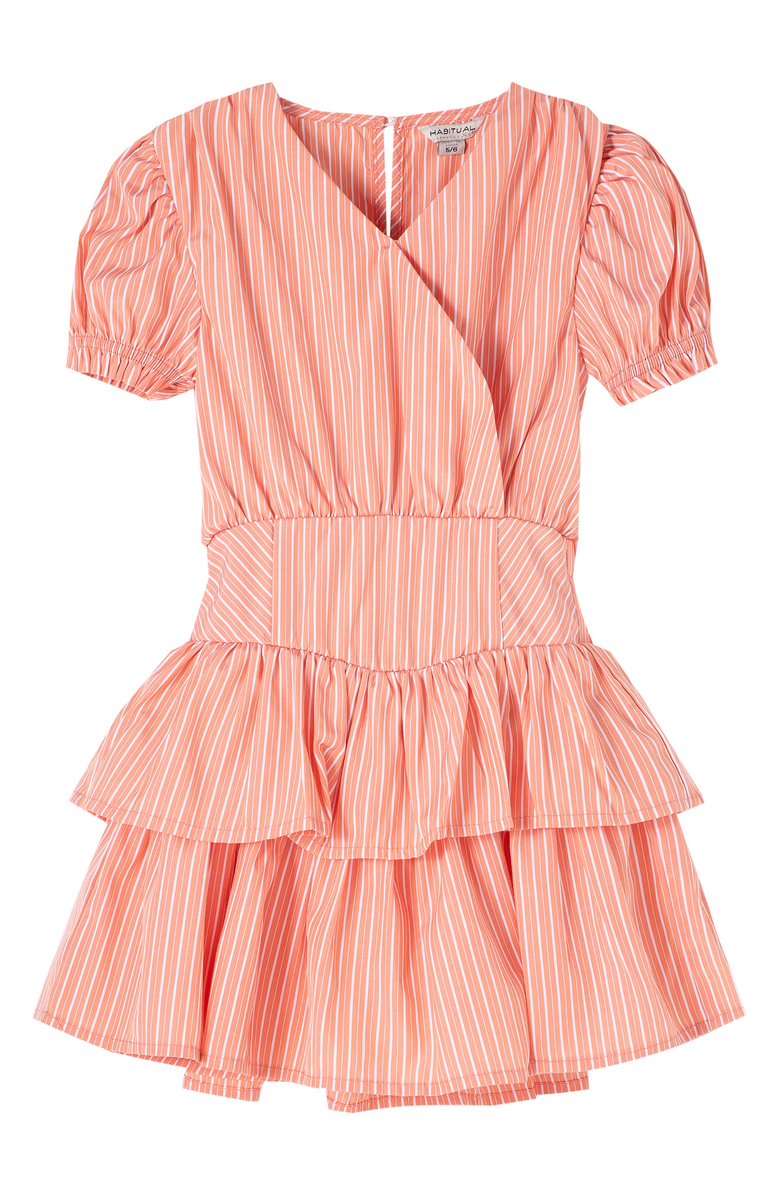 girls wrap dress