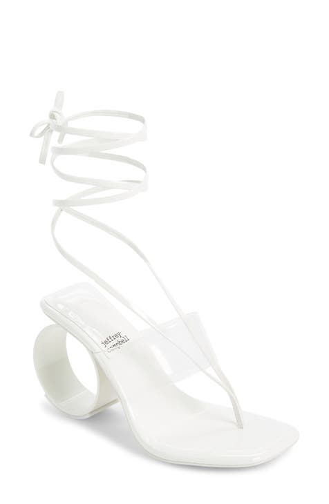 nordstrom white heels