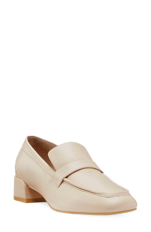 Shop Stuart Weitzman Sleek 35 Loafer In Dune