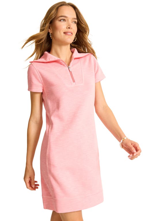 Shop Tommy Bahama Tobago Bay Half Zip Dress In Bikini