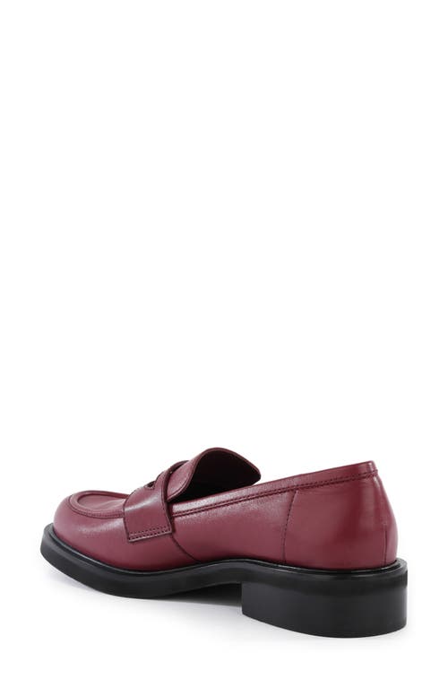 Shop Seychelles Superior Penny Loafer In Burgundy Leather