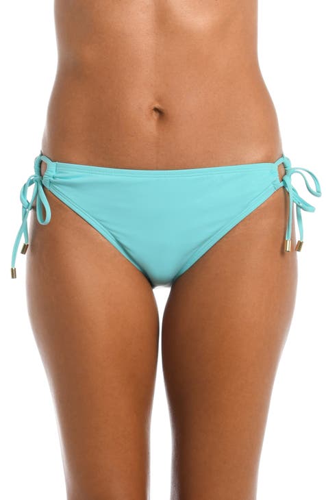 Blue Loose bikini bottoms
