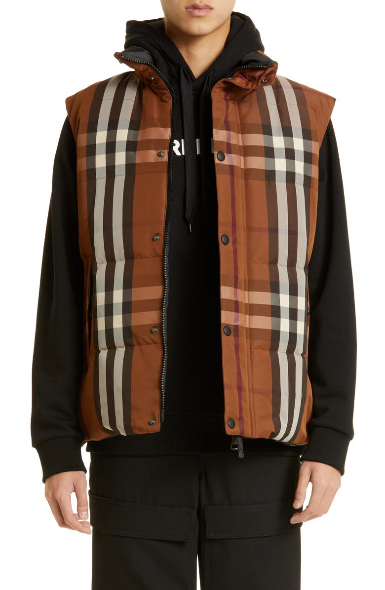 Burberry Dowling Reversible Down Vest | Nordstrom