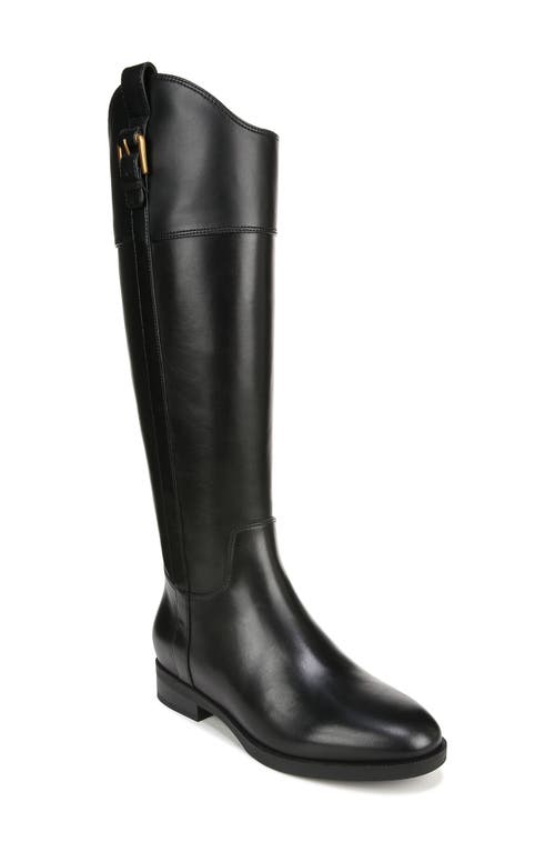 Vionic Phillip Water Repellent Riding Boot Black at Nordstrom,