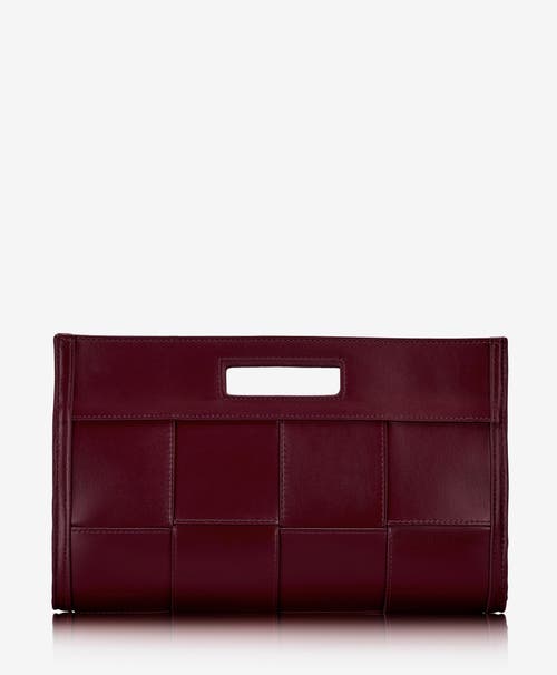 Gigi New York Remy Clutch In Bordeaux