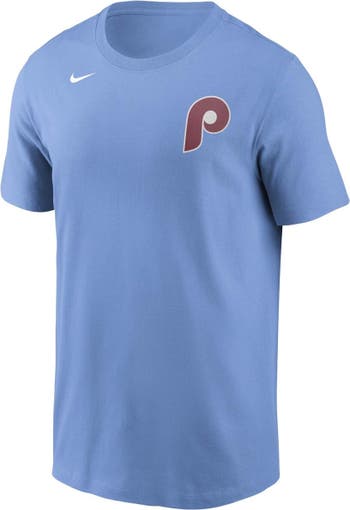 Nike Men's Nike J.T. Realmuto Light Blue Philadelphia Phillies Name &  Number T-Shirt