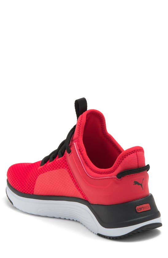 Shop Puma Softride Astro Slip-on Sneaker In For All Time Red-black-silver