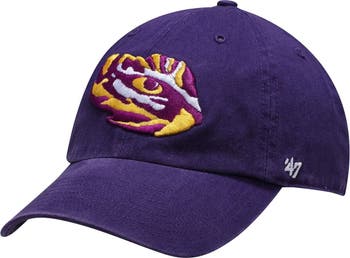 LSU Tigers '47 Vintage Clean Up Adjustable Hat - Purple