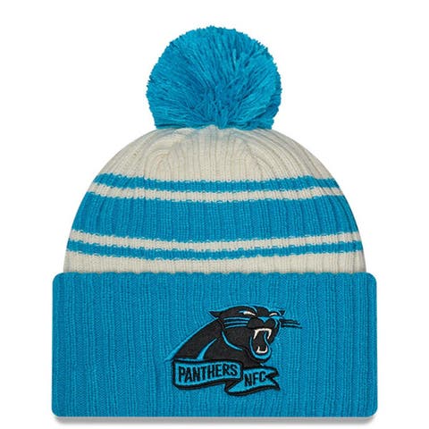 Men's New Era Carolina Blue North Carolina Tar Heels Trapper Knit Hat