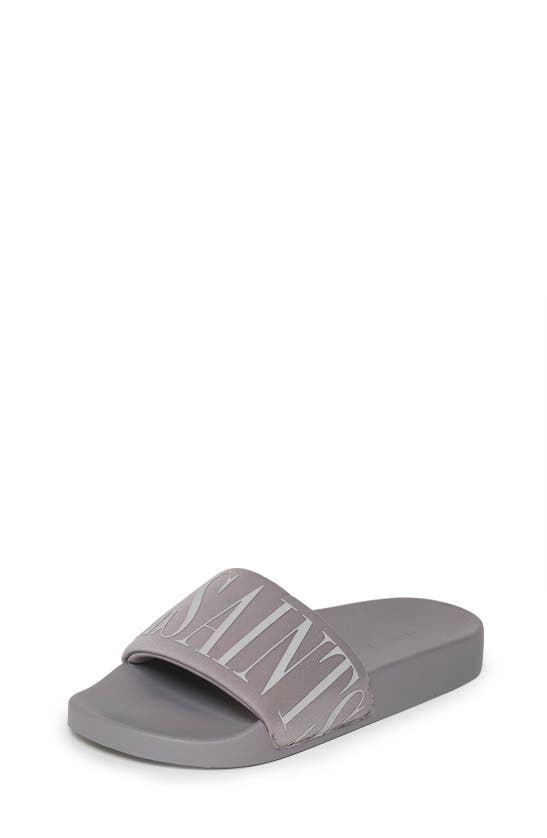 Signet Transfer Slide Sandal In Dusty Lilac
