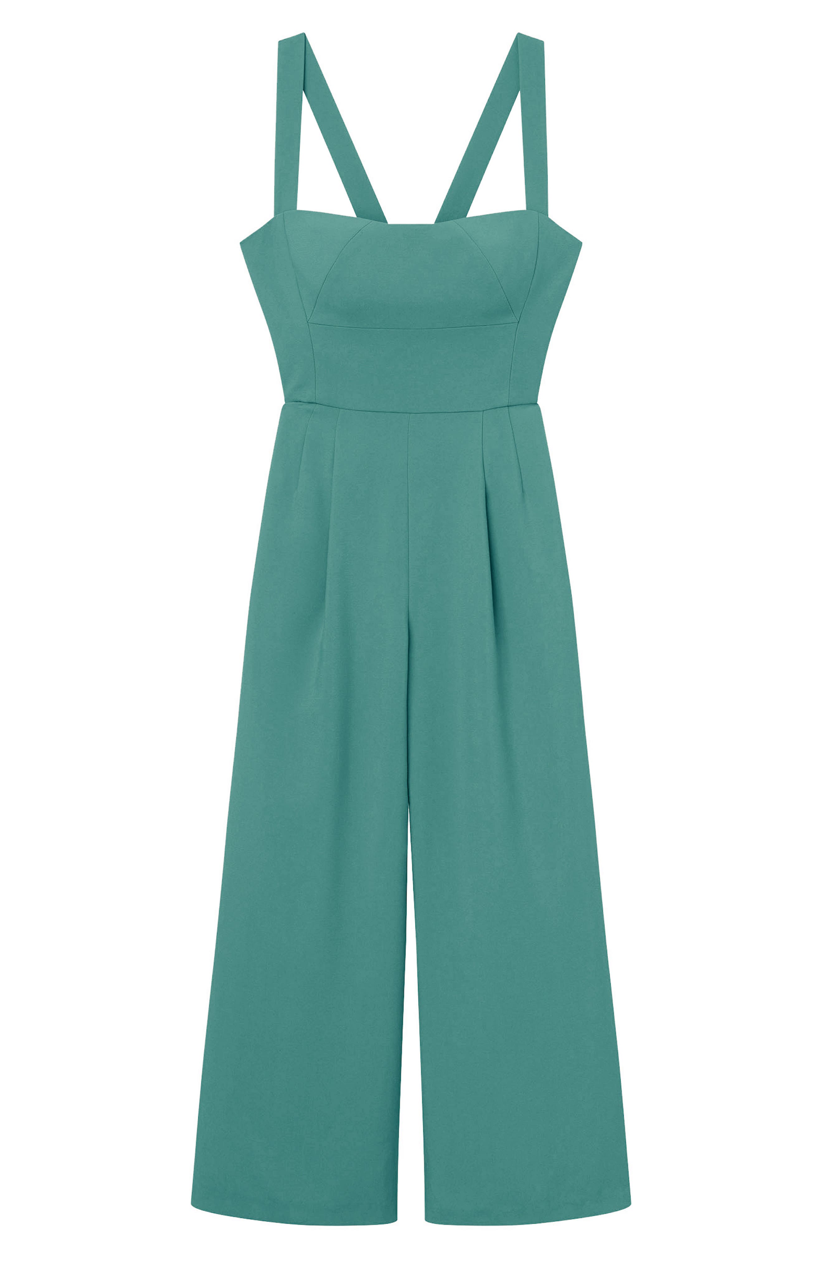 GAL MEETS GLAM COLLECTION,
                            Nicole Square Neck Jumpsuit,
                            Alternate thumbnail 7, color,
                            310