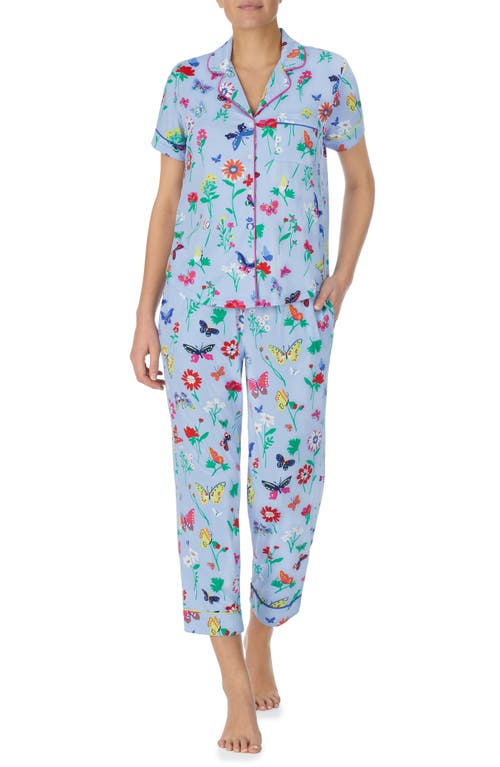 Kate Spade New York Print crop pajamas at Nordstrom