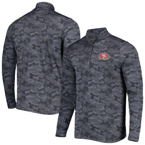 San Francisco 49ers Antigua Legacy Full-Zip Hoodie - Black