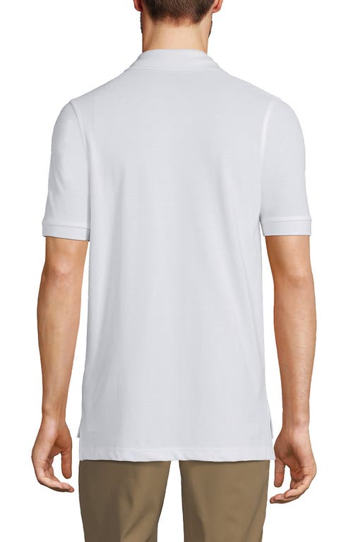 LANDS' END LANDS' END SCHOOL UNIFORM YOUNG  SHORT SLEEVE MESH POLO SHIRT 
