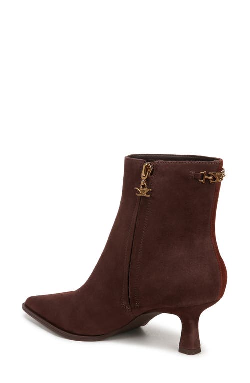 Shop Circus Ny By Sam Edelman Yuki Pointy Toe Bootie In Deep Pecan/chocolate