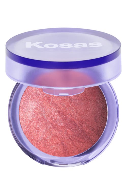 Kosas Blush is Lift Baked Dimensional + Brightening Blush in Thrill 