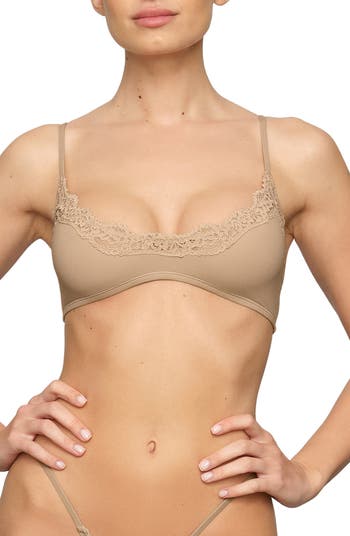 Womens Skims nude Fits Everybody Lace-Trim Scoop Bralette