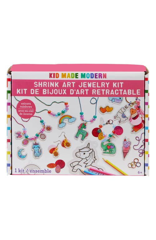 Kid Made Modern Shrink Art Jewelry Kit in Pink Multi at Nordstrom