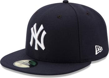New Era 59FIFTY Milwaukee Brewers Alternate Authentic Collection On-Field Fitted Hat Navy Yellow