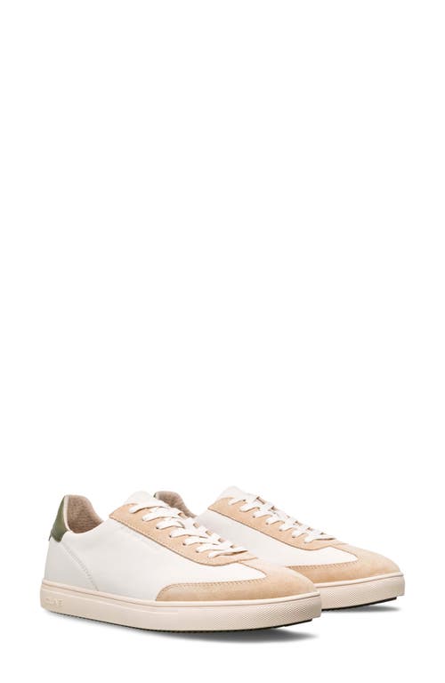 CLAE Deane Sneaker in Off-White Vanilla Olive