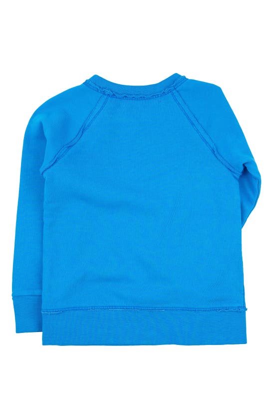 Shop Miki Miette Kids' Iggy Sweatshirt In French Blue