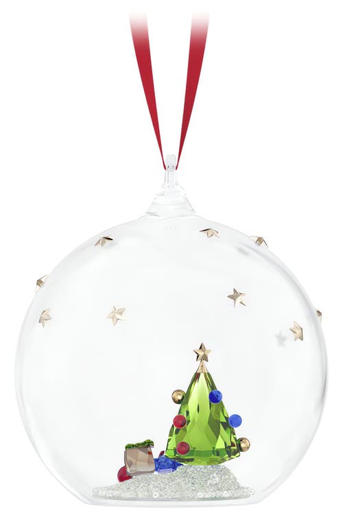 Shop Swarovski Holiday Cheers Trees & Gifts Crystal Ornament In Multicolored