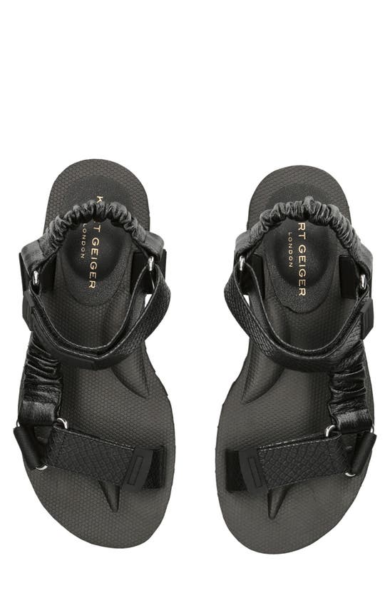 Kurt Geiger Orion Sport Sandal In Black