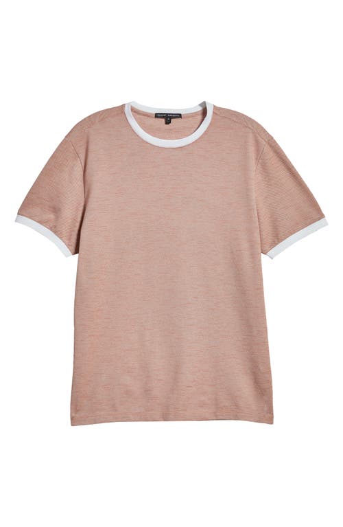 Robert Barakett Whitner Cotton Blend T-shirt In Burnt Orange
