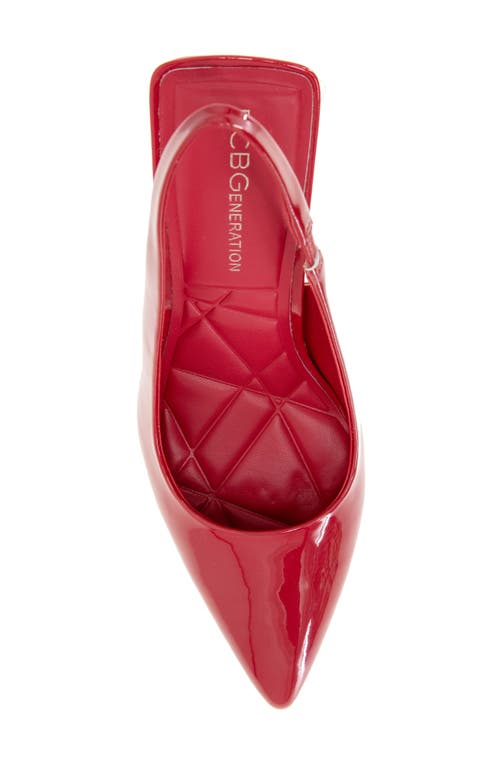 Bcbg Trina Pointed Toe Slingback Pump In Lipstick
